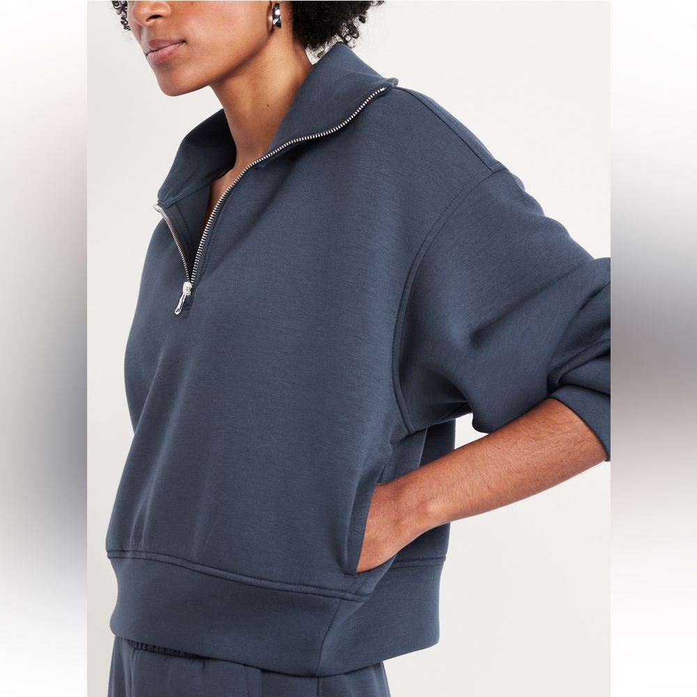 NWOT Bounce Fleece Half-Zip Pullover